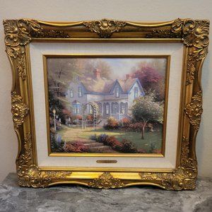 Thomas Kinkade Painting (21x19.5 inch)